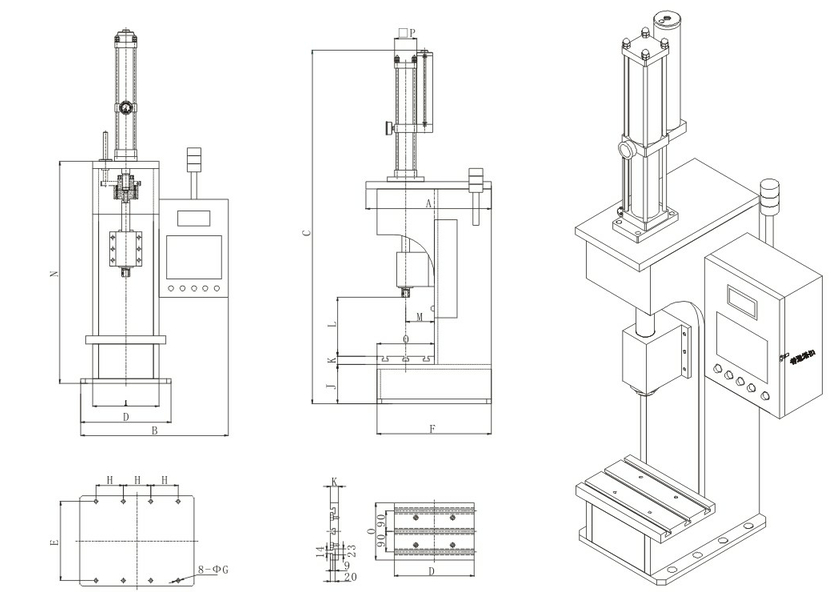 JRX半弓形压力可调菠萝福利导航机设计图
