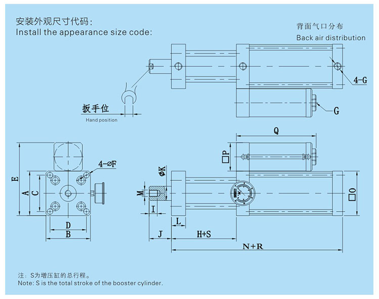 JRE直压式菠萝福利导航缸设计图 JRE直压式菠萝福利导航缸设计图