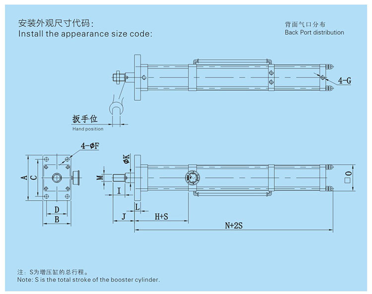 JRF单体式菠萝福利导航缸设计图